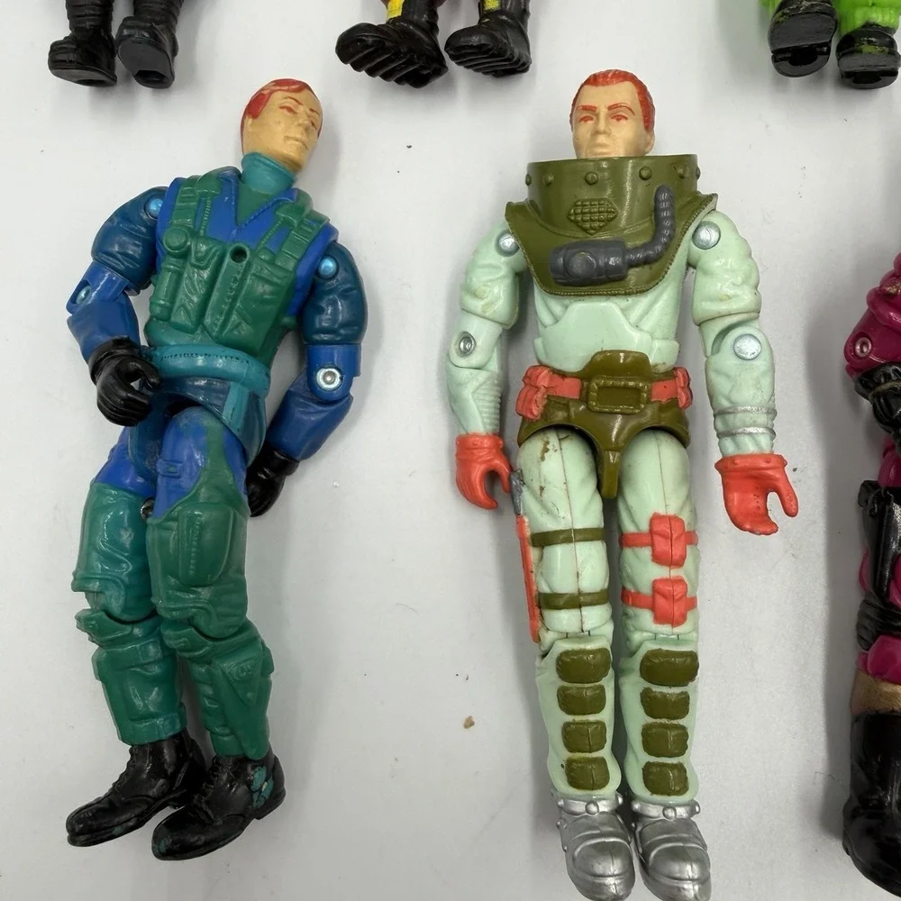 Vintage G.I. Joe Star‎ Brigade Lot PREDACON Cobra Commander Payload Black Star